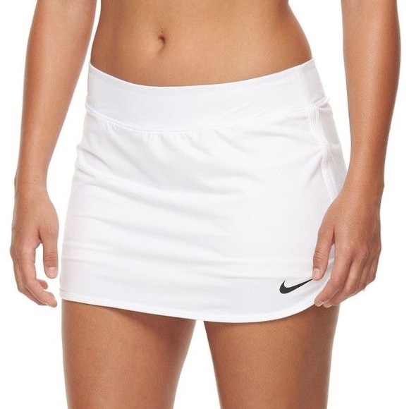 Nike Pants - Nike Dri Fit White Gold Skort